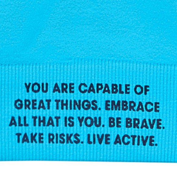 Justice Sport Cutout Bra 2Pk One Black & One Blue from Oh So Soft Collection - Picture 5 of 5